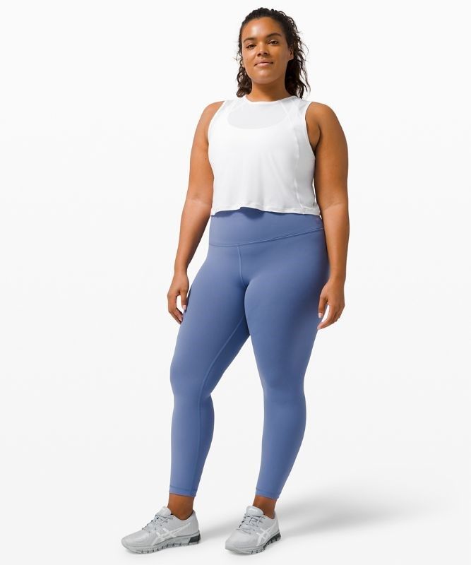 Lululemon Sculpt Cropped Tank Blast Dam Vita | UADJ-51926