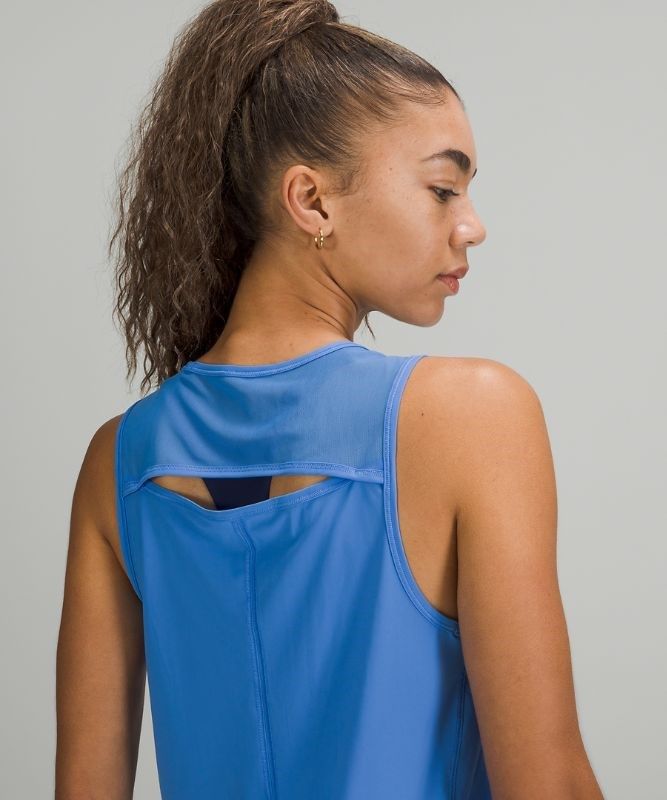 Lululemon Sculpt Tank Top Blast Dam Blå | BQMJ-35672