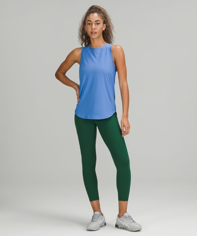 Lululemon Sculpt Tank Top Blast Dam Blå | BQMJ-35672