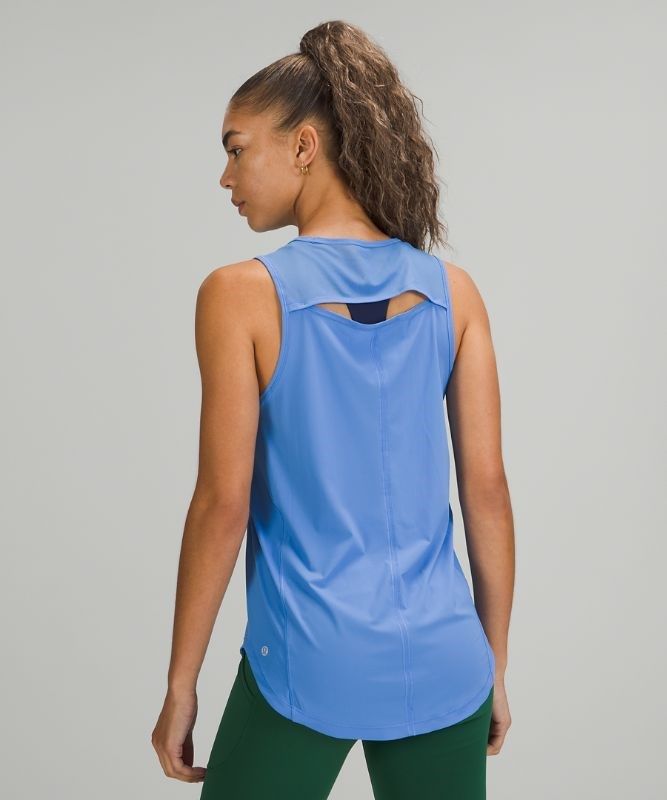 Lululemon Sculpt Tank Top Blast Dam Blå | BQMJ-35672