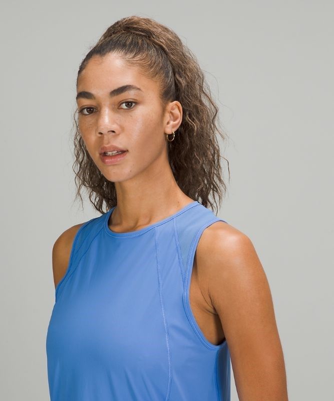 Lululemon Sculpt Tank Top Blast Dam Blå | BQMJ-35672