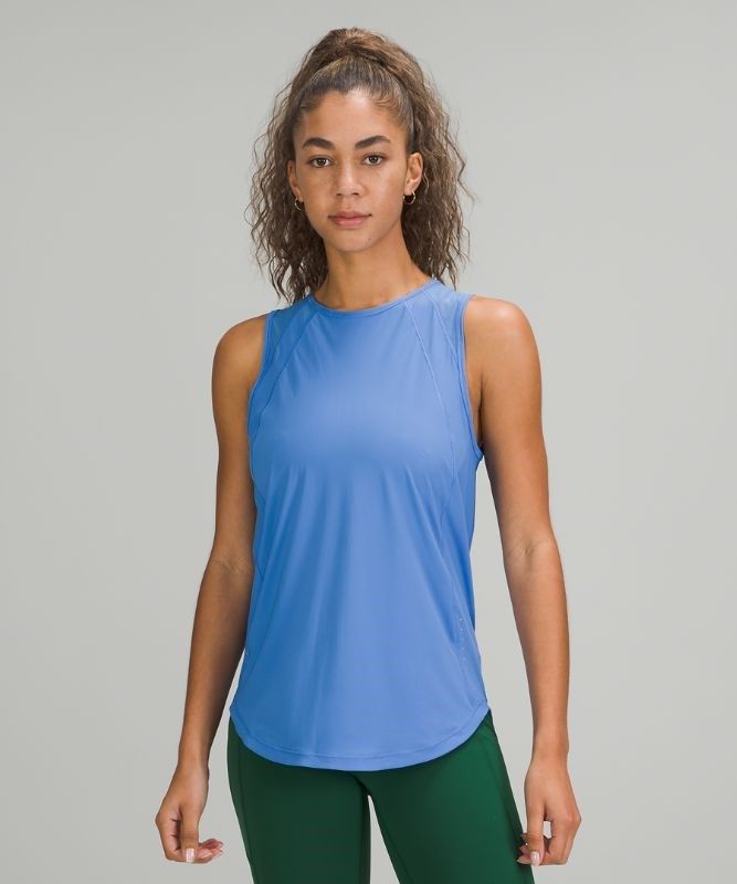 Lululemon Sculpt Tank Top Blast Dam Blå | BQMJ-35672