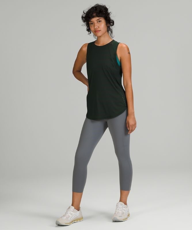Lululemon Sculpt Tank Top Blast Dam Gröna | NDBQ-78461