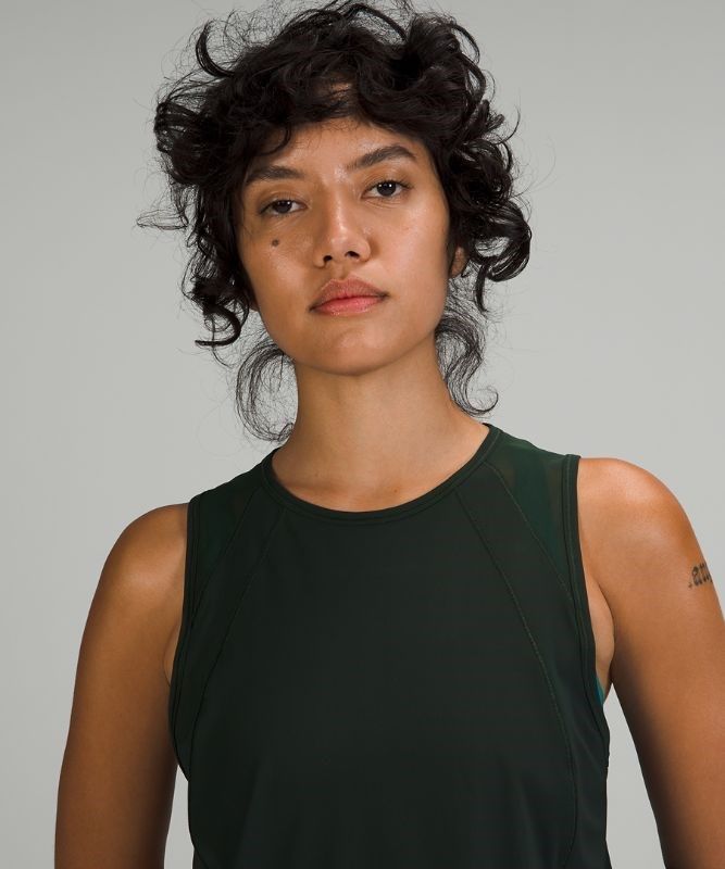Lululemon Sculpt Tank Top Blast Dam Gröna | NDBQ-78461