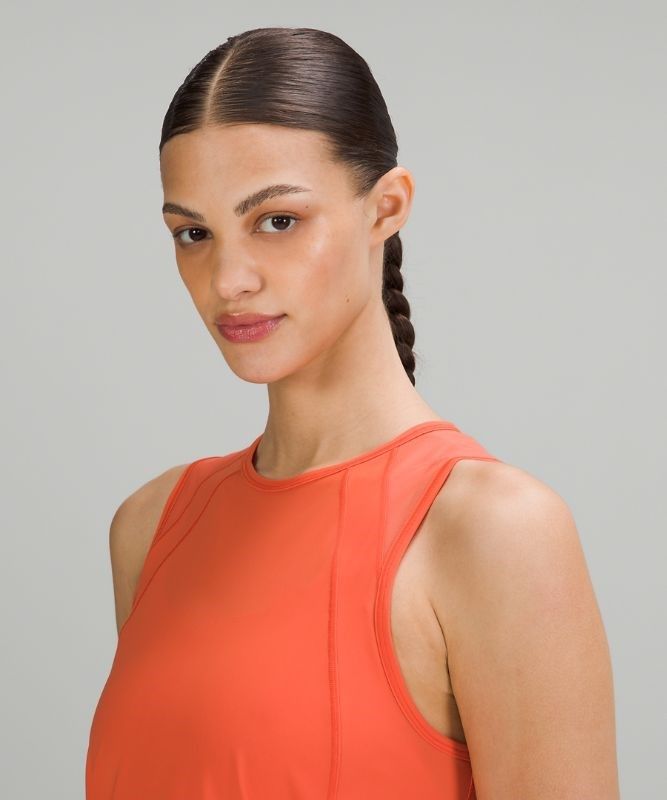 Lululemon Sculpt Tank Top Blast Dam Korall | QCDK-14697