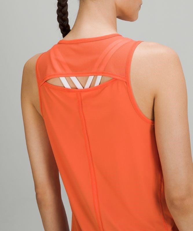 Lululemon Sculpt Tank Top Blast Dam Korall | QCDK-14697