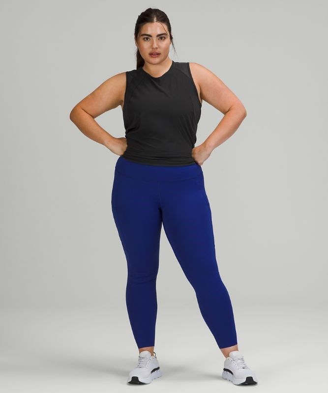 Lululemon Sculpt Tank Top Blast Dam Svarta | NTYA-50497