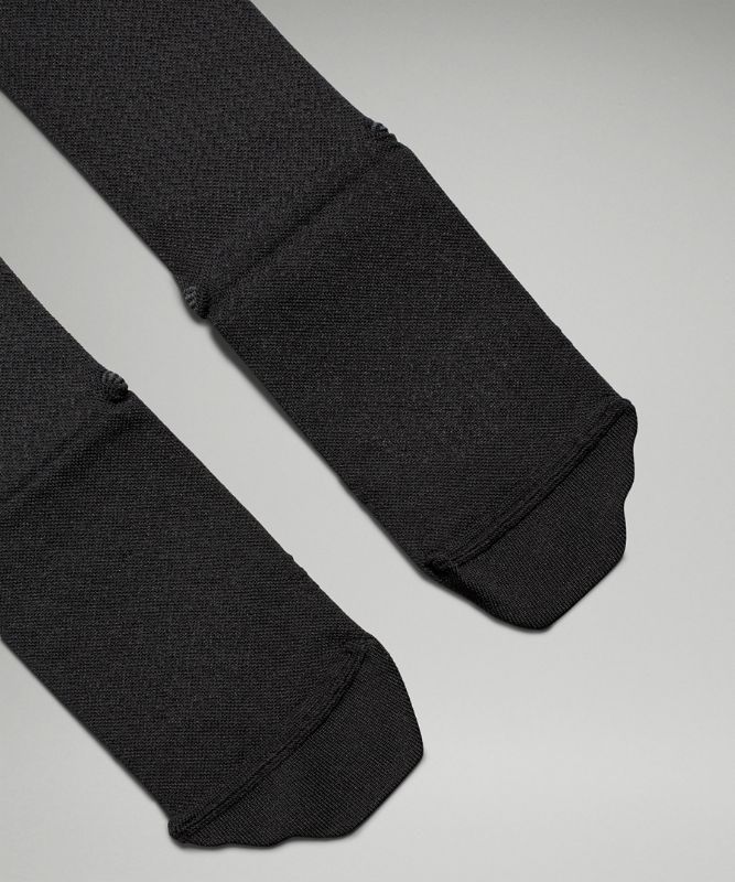 Lululemon SeaWheeze MicroPillow Compression Run Sock Knee High Strumpor Accessories Svarta | UCOY-42019