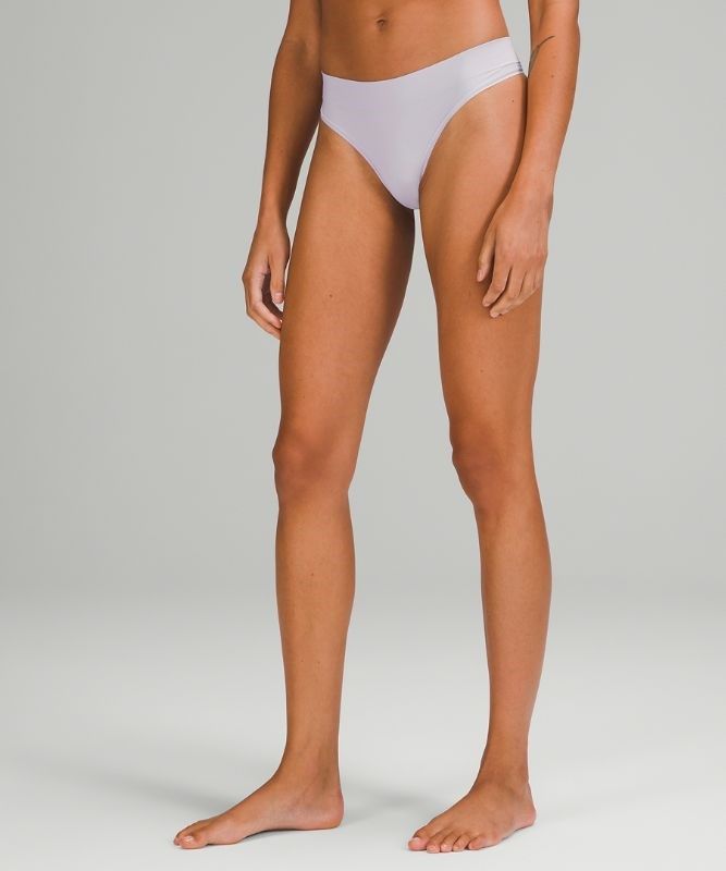 Lululemon Seamless Thong Underkläder Dam Chrome | KMGZ-50172