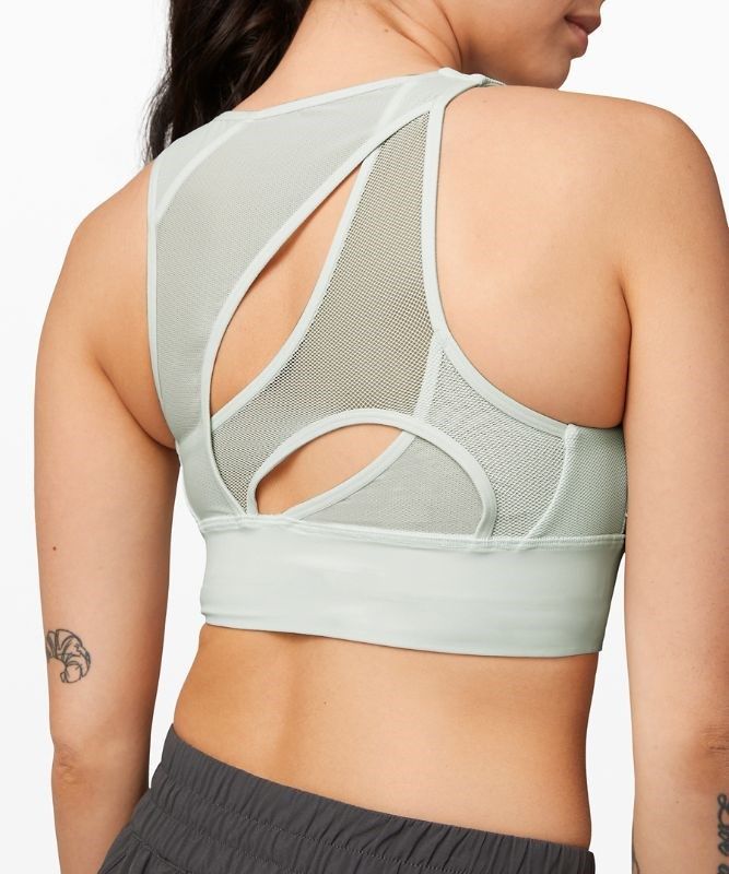 Lululemon Set Challenger Bra High Support, C/D Cup Sport BH Dam Vita | VWSP-09825