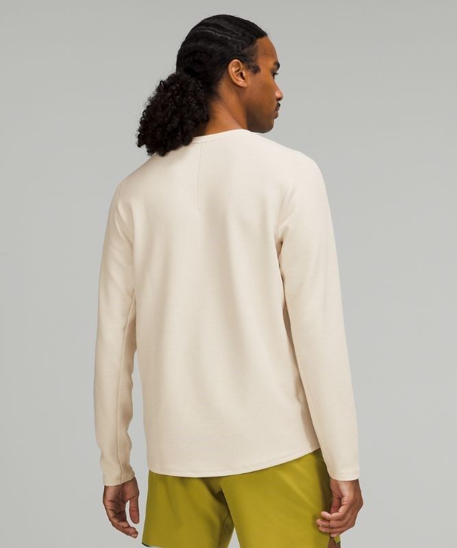 Lululemon Shift Stitch Crew Tröjor Herr Vita | XKBE-85317