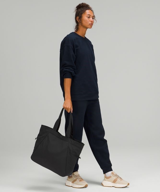 Lululemon Side-Cinch Shopper Bag 18L Väskor Accessories Svarta | SENO-36127