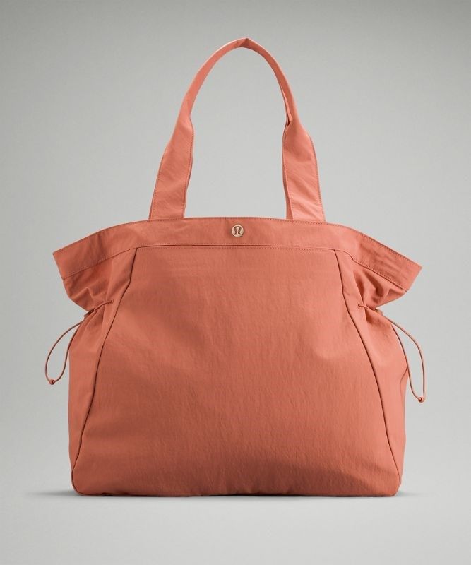 Lululemon Side-Cinch Shopper Bag Väskor Accessories Rosa | XWCQ-12370