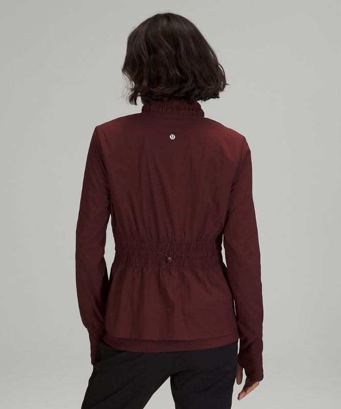 Lululemon Sights Seen Jacket Jackor Dam Röda Vinröda | SKOT-59328