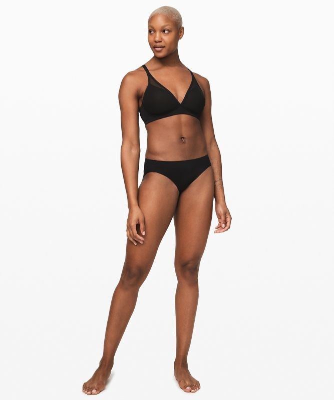 Lululemon Simply Sheer Bra Underkläder Dam Svarta | ISTU-23605