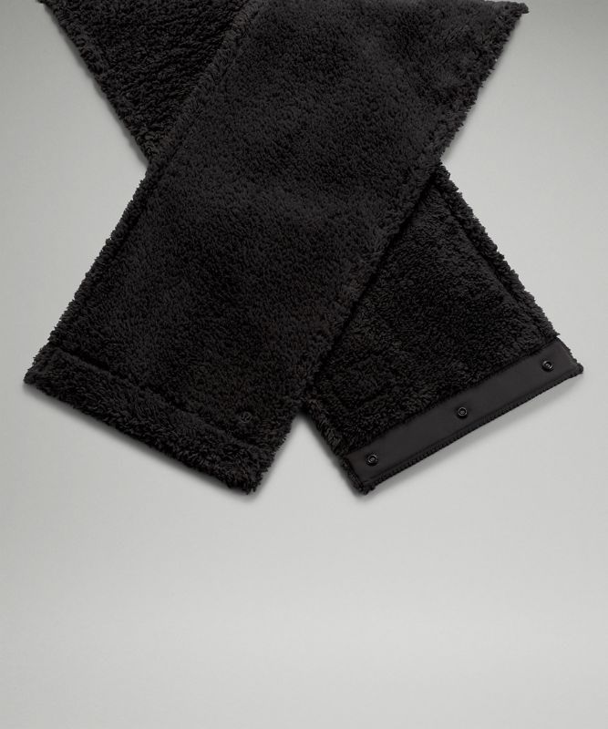 Lululemon Skinny Customizable Snap Scarf Halsduk Accessories Svarta | LJMN-19035