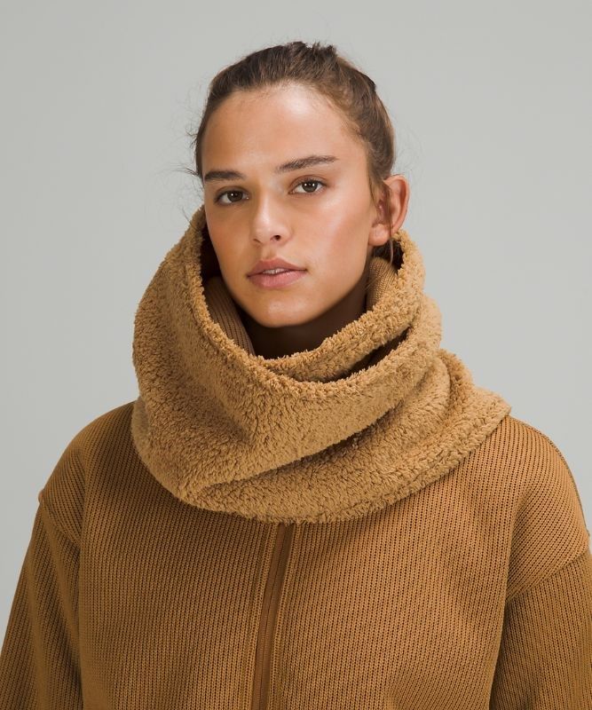 Lululemon Skinny Customizable Snap Scarf Halsduk Accessories Beige | BRWA-58167
