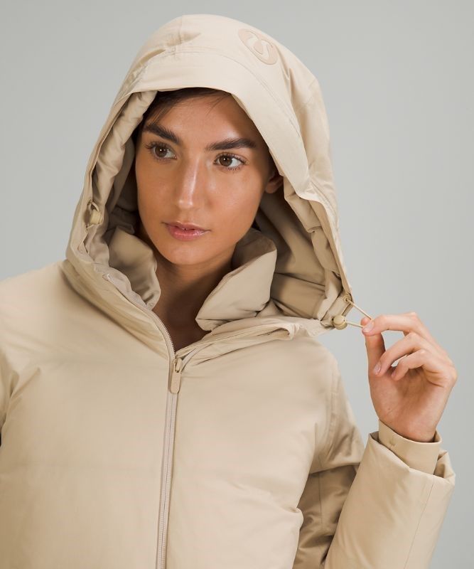Lululemon Slush Hour Hooded Jacket Jackor Dam Trench | DKYU-18623