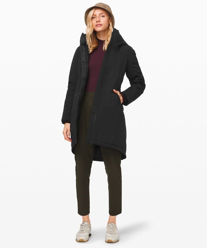 Lululemon Snow Warrior Parka Jackor Dam Svarta | AJXB-28137