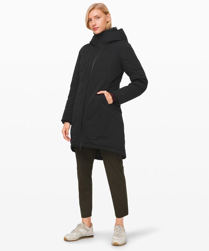 Lululemon Snow Warrior Parka Jackor Dam Svarta | AJXB-28137