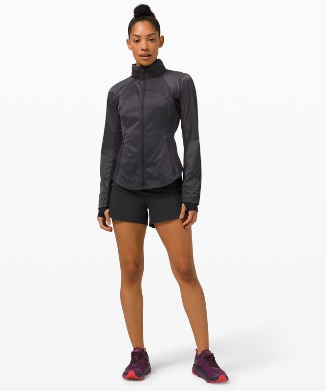 Lululemon Speed Up High-Rise Short 4 Lined Shorts Dam Svarta | OZGK-79832