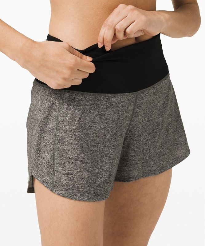 Lululemon Speed Up High-Rise Short 4 Lined Shorts Dam Olika Färger Svarta Svarta | NCBE-04985