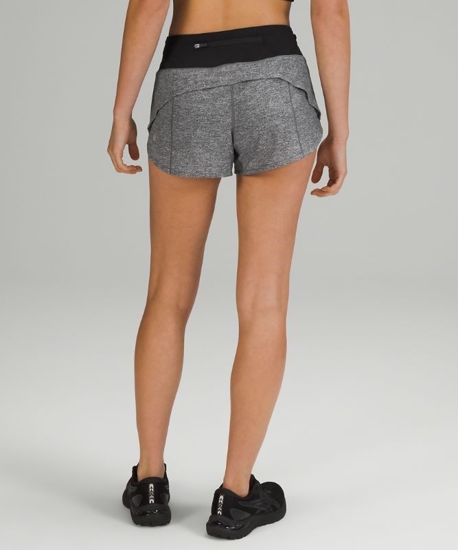 Lululemon Speed Up Low-Rise Lined Short 2.5 Shorts Dam Olika Färger Svarta Svarta | RODM-71834