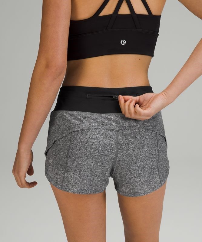 Lululemon Speed Up Low-Rise Lined Short 2.5 Shorts Dam Olika Färger Svarta Svarta | RODM-71834