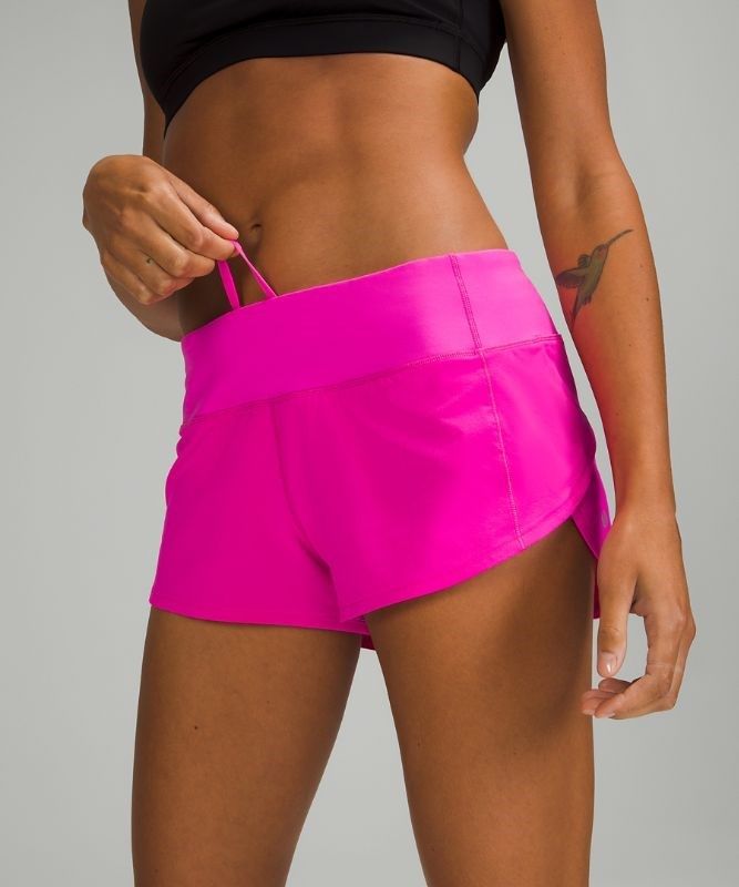 Lululemon Speed Up Low-Rise Lined Short 2.5 Shorts Dam Rosa | NHWK-78496