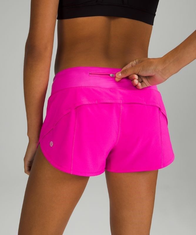 Lululemon Speed Up Low-Rise Lined Short 2.5 Shorts Dam Rosa | NHWK-78496