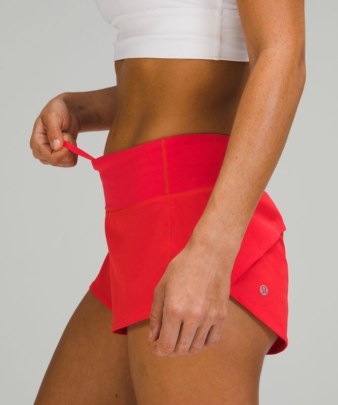 Lululemon Speed Up Low-Rise Lined Short 2.5 Shorts Dam Röda | HCKB-59786