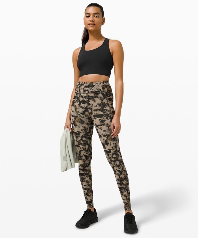 Lululemon Stash It Bra Medium Support Sport BH Dam Svarta | DLGO-90526