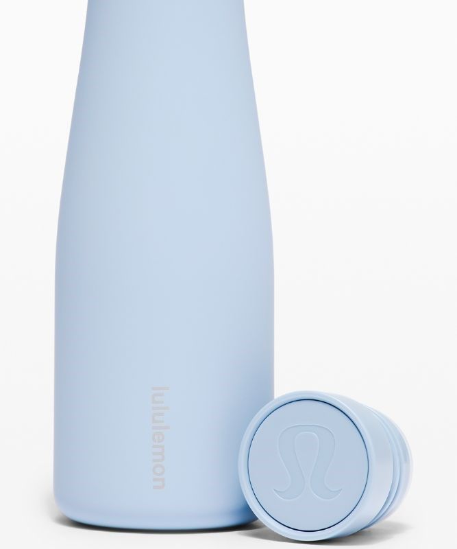 Lululemon Stay Hot Keep Cold Bottle Vattenflaskor Accessories Blå Beige | GHAK-08924