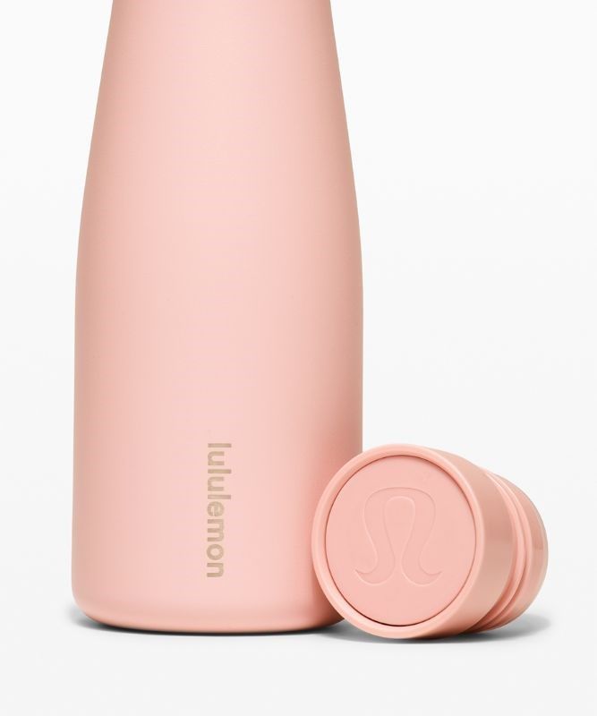 Lululemon Stay Hot Keep Cold Bottle Vattenflaskor Accessories Rosa Vita | AIYZ-27690