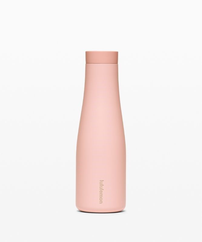 Lululemon Stay Hot Keep Cold Bottle Vattenflaskor Accessories Rosa Vita | AIYZ-27690