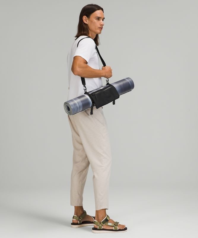 Lululemon Stow and Flow Mat Strap Utrustning Accessories Svarta | MUHF-90325