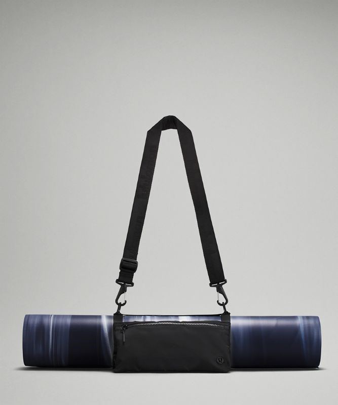Lululemon Stow and Flow Mat Strap Utrustning Accessories Svarta | MUHF-90325