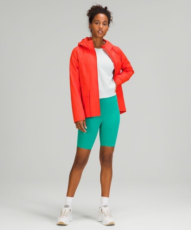 Lululemon StretchSeal Relaxed-Fit Rain Jacket Jackor Dam Röda | DCBG-92056