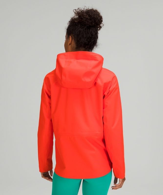 Lululemon StretchSeal Relaxed-Fit Rain Jacket Jackor Dam Röda | DCBG-92056
