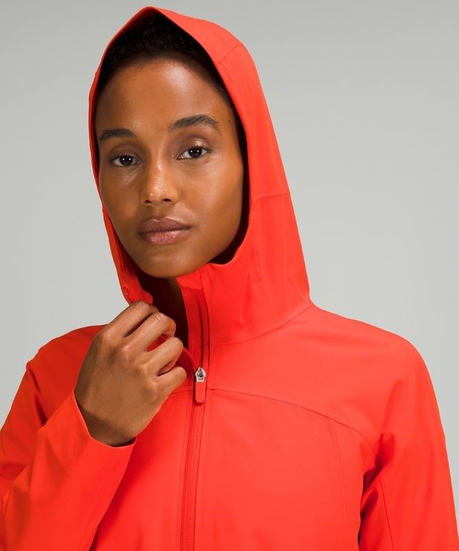 Lululemon StretchSeal Relaxed-Fit Rain Jacket Jackor Dam Röda | DCBG-92056
