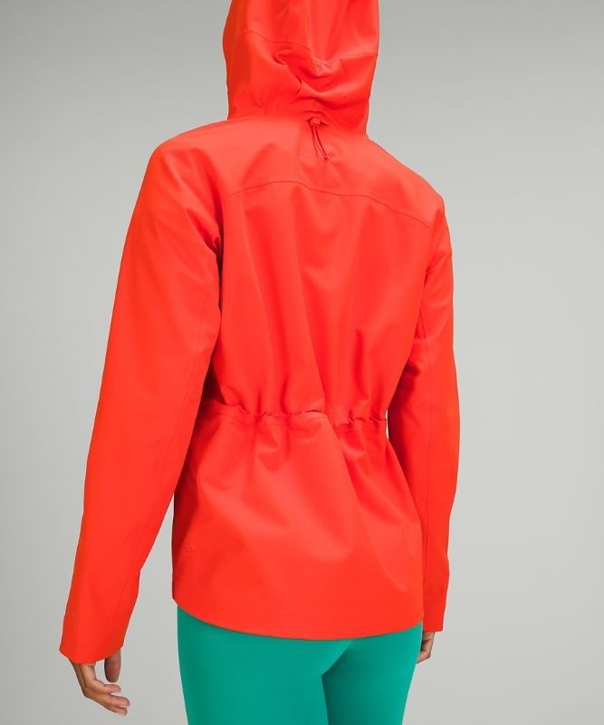 Lululemon StretchSeal Relaxed-Fit Rain Jacket Jackor Dam Röda | DCBG-92056