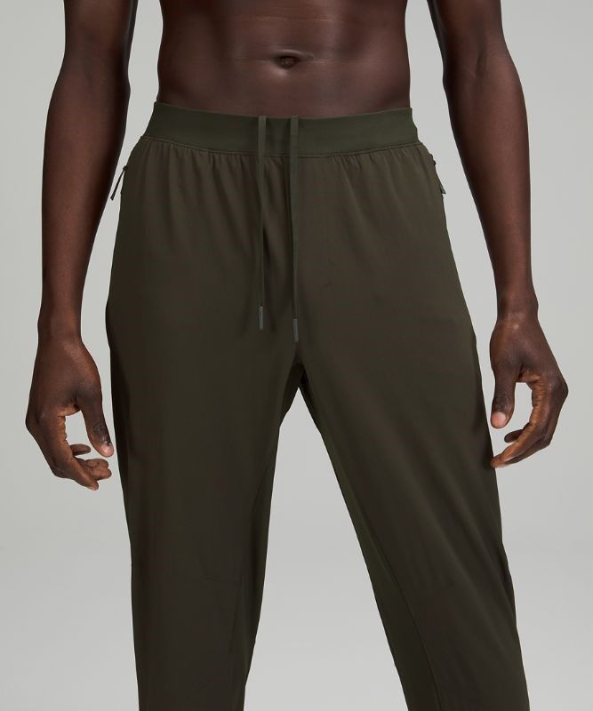 Lululemon Surge Hybrid Pant Byxor Herr Mörkolivgröna | GFQT-89230