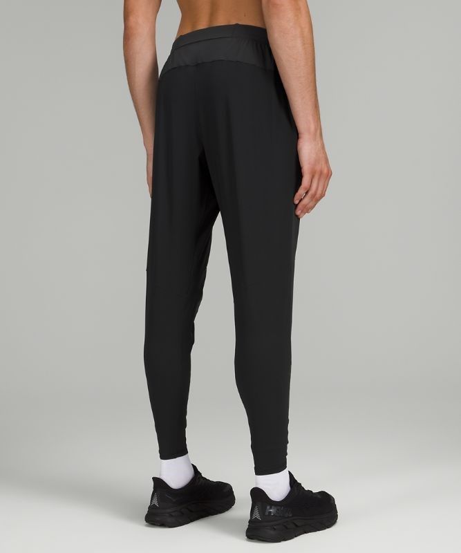 Lululemon Surge Hybrid Pant Shorter Length Byxor Herr Svarta | FQET-94351