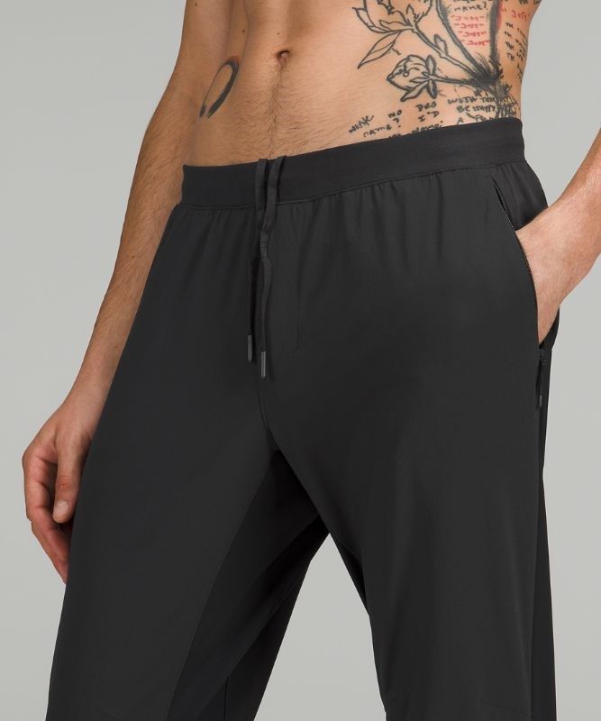 Lululemon Surge Hybrid Pant Shorter Length Byxor Herr Svarta | FQET-94351