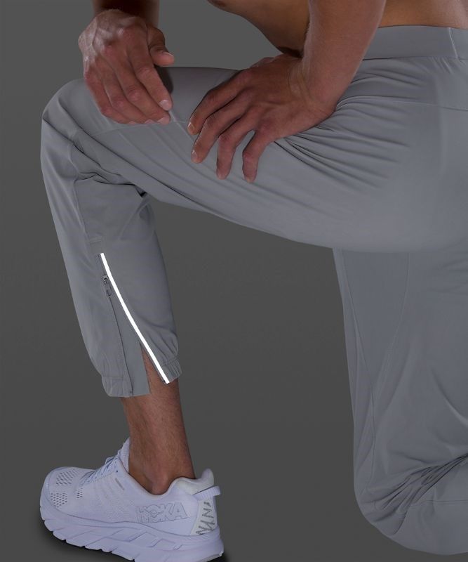 Lululemon Surge Jogger 29 Byxor Herr Silver | DLBY-74105