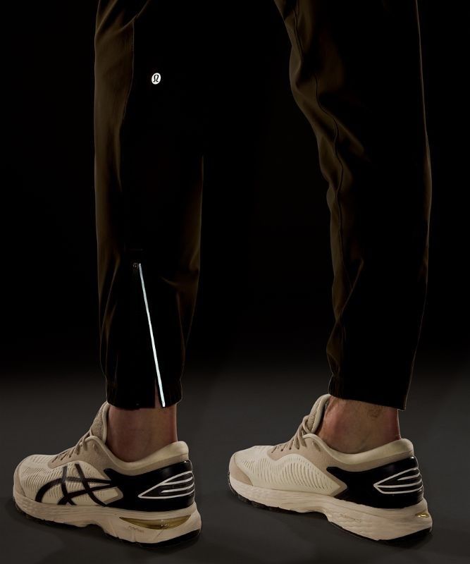 Lululemon Surge Jogger Shorter Byxor Herr Mörkolivgröna | YUFN-49307