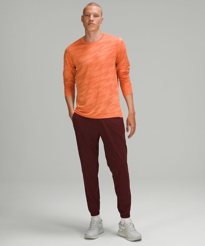 Lululemon Surge Jogger Shorter Length Byxor Herr Röda Vinröda | HFKL-93715