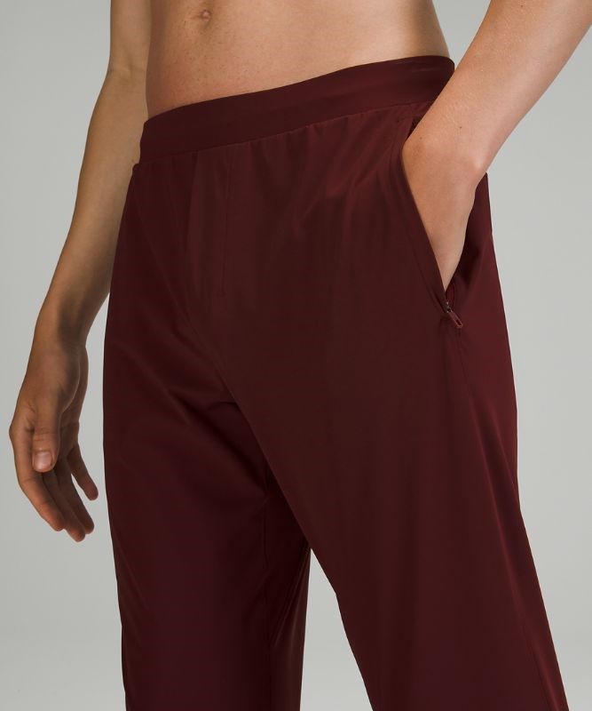 Lululemon Surge Jogger Shorter Length Byxor Herr Röda Vinröda | HFKL-93715