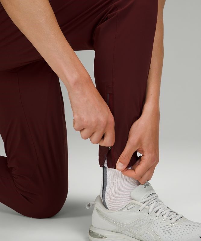 Lululemon Surge Jogger Shorter Length Byxor Herr Röda Vinröda | HFKL-93715