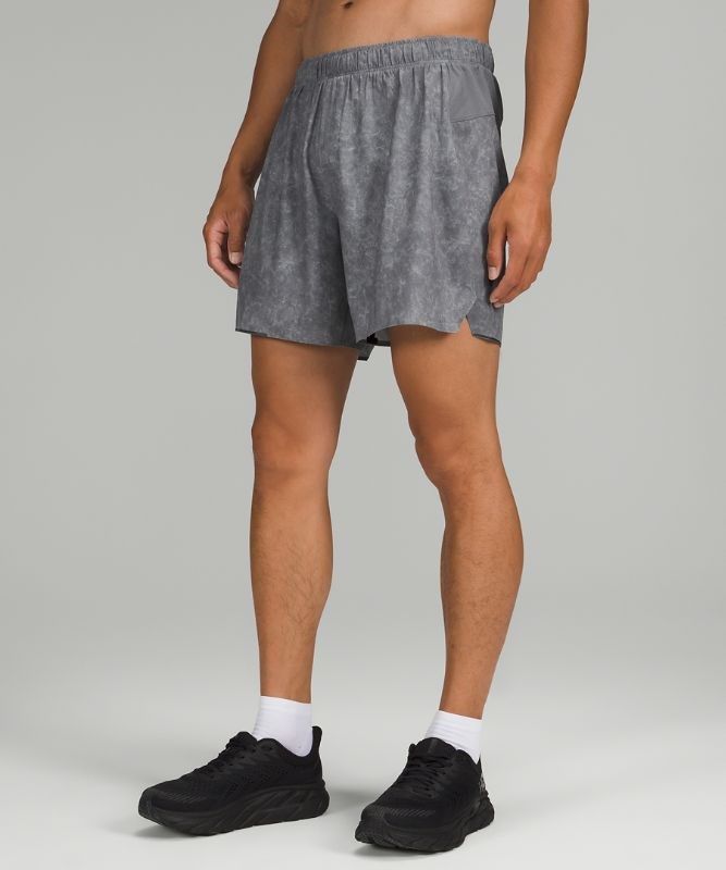 Lululemon Surge Short 6 Lined Shorts Herr Grå Olika Färger | VTBK-72390